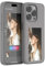 E Ink Phone Case for Iphone 16 Pro Max, 16 Pro, 16 Plue, 16, Smart Ink Screen Phone Case, Nfc Memory Case for Iphone With Photo Screen, Funda Digital Inteligente (Gray,for iphone 16 pro max)