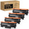 TN2420 TN2410 Toner Kompatibel mit Brother TN-2420 TN-2410 für MFC L2710DW MFC-L2710DW MFC-L2710DN HL-L2350DW DCP-L2530DW HL-L2375DW MFC-L2750DW MFC-L2730DW (4 Schwarz)
