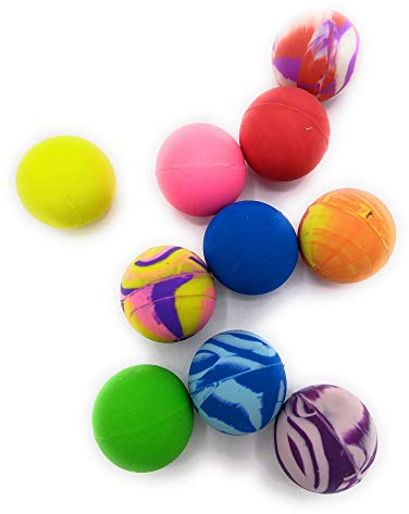 Unbekannt 20 Flummi bunt 25mm Durchmesser Flummy Mitgebsel Kindergeburtstag
