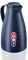 Leifheit Harmonic 1L Thermoskanne, 100% dicht, Isolierkanne für bis zu 24h heißen Kaffee, Öffnen Schließen und Gießen mit einer Hand, Kaffeekanne BPA frei, moderne Teekanne, blau