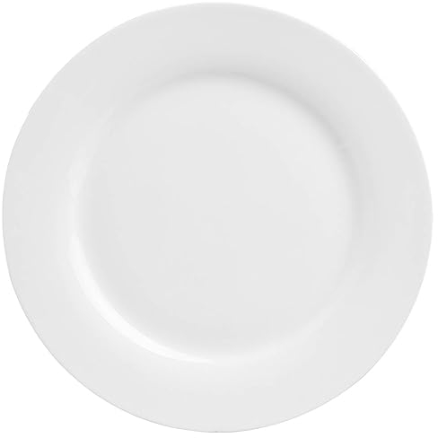 Secret de gourmet Set di 6 piatti rotondi da dessert, diametro 20 cm, colore: bianco