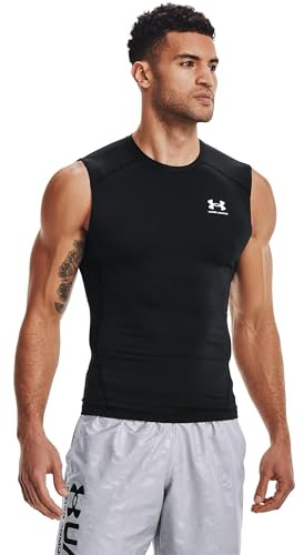 Under Armour - Mens Hg Armour Comp Sl Tank Top, Color Black (001), Size: XX-Large x Tall