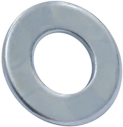 AERZETIX - C67583 - Set di 25 rondelle piatte M10 - in acciaio zincato - DIN 125 - costruzione in legno montaggio avvitato vite dado serraggio tenuta fissaggio meccanica