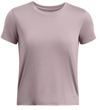 Under Armour Damen Ua Launch Shortsleeve T-Shirt, Tetra Gray, XS EU