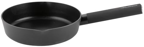Florina Aluminium Bratpfanne 20 cm Durchmesser I Universalpfanne OPTIMUS Antihaftbeschichtet I Mit Soft-Touch Griff I Pfanne Geeignet für Induktionsherd, Gasherd und Elektroherd (Schwarz)
