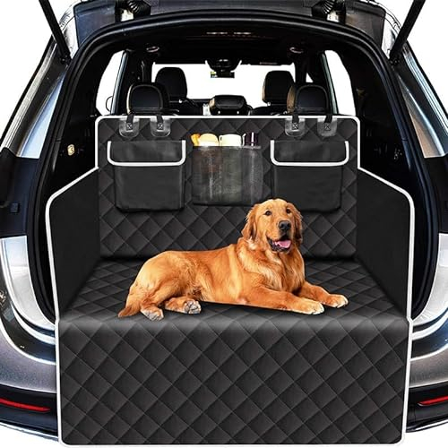 MNBVGHH Völliger Kofferraumschutz für Hund, für Toyota Yaris Cross (XP210) 2020-2023 rutschfest Wasserdicht Anti-Falten Haustier Laderaumabdeckung, Kofferraumschutz für Hunde