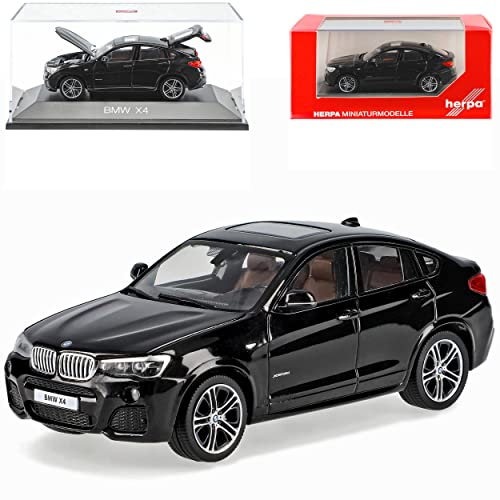 B*M*W X4 F26 SUV Schwarz Ab 2014 1/43 Herpa Modell Auto