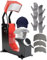 forplubossmmp Máquina De Prensado Térmico para Gorras, Máquina De Transferencia Térmica para Gorras De 1 A 999S, Placa De Prensado Térmico 3 En 1 Y Máquina De Planchado De Gorras por Sublimación
