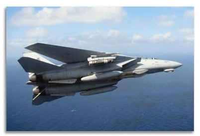 Militärposter Fighter F-14, Tomcat-Poster, dekoratives Gemälde, Leinwand, Wandkunst, Bild, Druck, moderne Familienschlafzimmer-Dekoration, 30 x 45 cm
