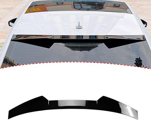 FINMOKAL Heckspoilerlippe in Hochglanzschwarz, kompatibel mit Audi A3 S3 8V Limousine 2014-2020, Heckspoilerlippe, Heckspoilerlippe