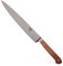 GÜDE Solingen Tradition - Schinkenmesser geschmiedet, 21 cm, Pflaumenholz, F.GÜDE, Tranchiermesser, Handmade Germany, Braun
