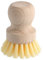 Fackelmann 31066 Brosse à Vaisselle en Bois, Brosse Ronde, Bois certifié FSC, 8x6cm