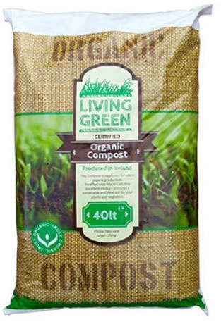 Original Organics Compost de Vers - Coulée Lombricompost 100% Bio, Engrais de Fertilisation de Sol Naturel - Sac de 40 L