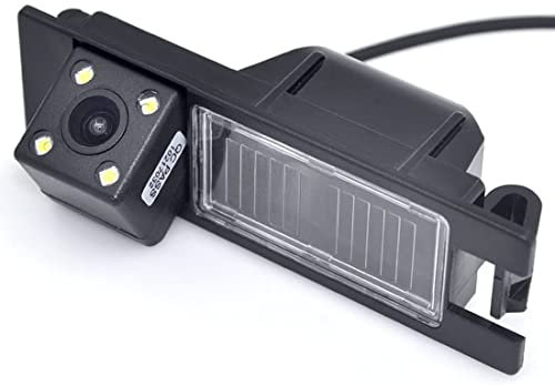 Auto Wayfeng WF® HD CCD Macchina fotografica auto impermeabile retromarcia Backup Telecamera posteriore vista posteriore con 4LED per Alfa Romeo 156 159 166 147 Brera Spider 05