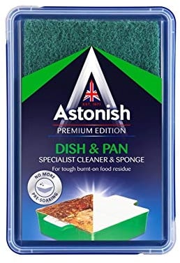 Astonish Premium Edition Dish & Pan Cleaner & Sponge 250g