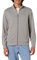 Amazon Essentials Men's Lightweight French Terry Full-Zip Mock Neck Sweatshirt, Charcoal Heather, XL