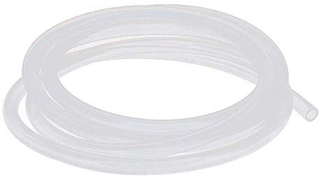 Yesallwas Tubo de silicona flexible 6mm ID x OD 8mm 2 Metro Tubo de Manguera de Agua o Aire para transferencia de bomba