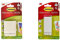 Command 57708 Bandes de Suspension pour Cadre - 8 pièces, Blanc, Taille M & Languettes pour Accrochage de Tableaux avec Bords Etroits, 4 x 2 Languettes Etroites, 5,4 kg
