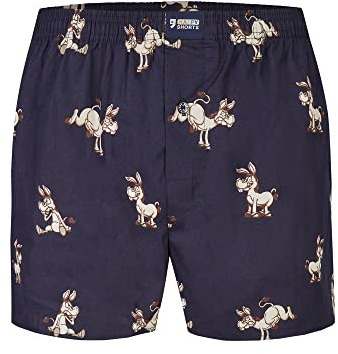 Happy Shorts Herren American Boxer Boxershorts Shorts Webboxer Pride Big Hearts Herzen