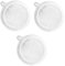 KICHOUSE 3 Pcs Fine Mesh Funnel Filters Mesh Kitchen Strainers for Oil Wine Soy Milk and Boiled Water Versatile Food Filtering Screen for Home Brewing and Cooking