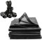 Tarpaulin Extra Heavy Duty Waterproof Cover Tarp Ground Sheet Mesh 250GSM + 6 Free Bungee (2m x 3m)