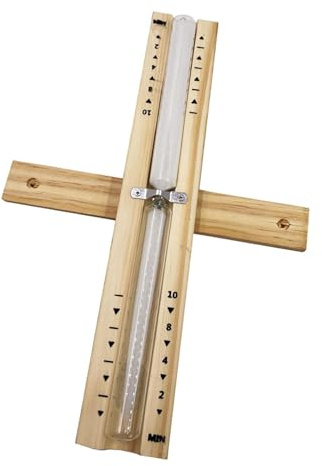 Colcolo Sauna-Sanduhr, Sanduhr, 10 Minuten, Sanduhr, vielseitig einsetzbar, an der montiert, rotierende Sanduhr für die Sauna