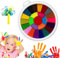 YALiya Almohadillas Tinta 25 Colores, Almohadilla Tinta para Sellos, Lavables para Huellas Dactilares, No Tóxicas y Seguras para Niños, para Manualidades de Papel, Pintura de Tela