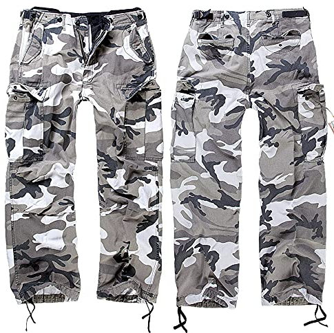 Brandit Herren M65 Vintage Pants Cargo Freizeithose, urban, S