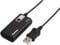 Hama Bluetooth Audio Sender Twin (Empfänger Adapter zur gleichzeitigen Übertragung an 2 Kopfhörer oder Lautsprecher, drahtlos BT Nachrüstung) 40987 Schwarz