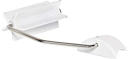 RIDDER WC-Papierhalter für WC-Aufstehbügel Tim weiß