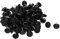 sourcingmap Plastic Chair Table Glide Nail Black 100 Pcs for Furniture Feet