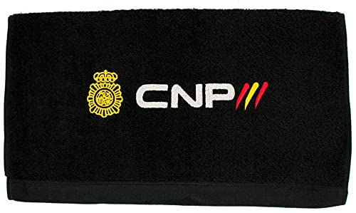 Alpimara Toalla Policía Nacional CNP (50 x 100 cm, Negro)