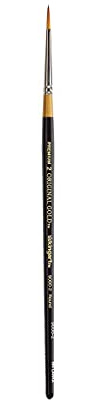 KingArt Original Gold Paint Brush-Round, Size: 2