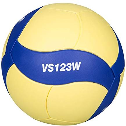 Mikasa Vs123W Basketball Blau / Gelb 5