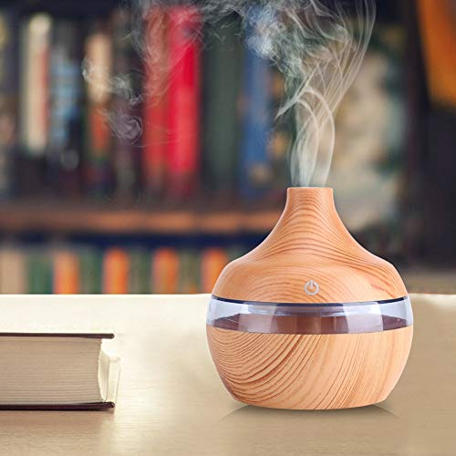 VIFERR Luftbefeuchter 300ml USB LED Luftbefeuchter Purifier Öl Diffusor Aroma Diffuser