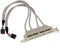 KALEA-INFORMATIQUE Supporto USB 2.0 a 4 porte di tipo A per porte interne USB2 della scheda madre in 9 punti