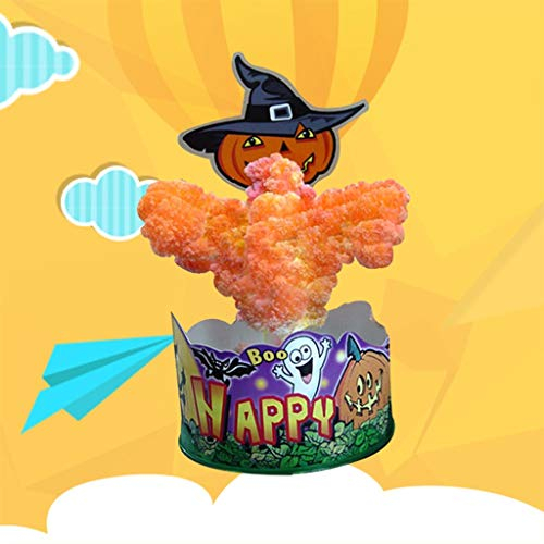 Magisch wachsender Weihnachtsbaum, Kinder DIY Filz Magic Growing Halloween Dekorationen Baum/Weihnachtsschmuck/Wandbehang Geschenke für Kinder Lustige pädagogische (B)