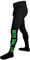 Weri Spezials Herrenstrumpfhose Baumwolle mit Eingrif in mehreren tollen Farben und Farbvariationen. (50-52, Schwarz-Grün Winter)