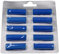 vhbw 10x Universal Duftstäbchen für Staubsauger z.B. kompatibel mit AEG, Miele, Vorwerk, Bosch, Siemens - Deo-Sticks, Ozeanduft, Blau