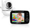 OBVHNUA Babyphone mit Kamera 3,5 Video Babyphone LCD Babyfon mit 355°/120° Drehung ECO-Modus Nachtsicht Zwei-Wege-Kommunikation Temperaturüberwachung Wecker Wiegenlied, Anschluss von bis zu 4 Kameras