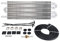 Kit radiatore olio auto, 4 file Remote Servosterzo trasmissione radiatore olio kit auto-manuale convertitore radiatore