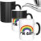 I'm Gay Rainbow Heat Change Mug - Funny Rude Mug - Message Appears as it Heats - Perfect Novelty Gag Gift, Best Funny Gifts and Pride Accessories (Pride)