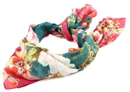 GUESS Kefiah Scarf 130X130 Gardenia