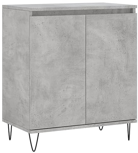 vidaXL Sideboard Betongrau 60x35x70 cm Holzwerkstoff
