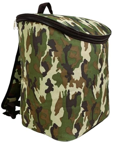 Mochila Nevera Isotermica 16L litros Bolsa Térmica Correa Ajustable para Espalda, Bolso para Comida Caliente, Fresca Durante Campamento, Almuerzo, Bebidas, Senderismo, Acampada, Pesca.