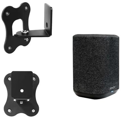 EUGOOCX Wall Mount Bracket for DENON Home 150 Wireless Speaker, Metal Wall-mount Holder Shelf for Home Audio Smart Speakers Accessories (Single Bracket)