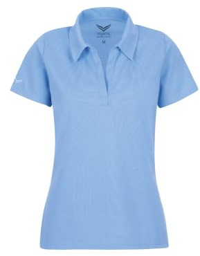 TRIGEMA Poloshirt ohne Knopfleiste