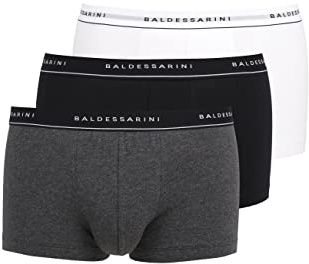 BALDESSARINI Herren Boxer Unterhosen Stretch Cotton Pants 90002 3er Pack
