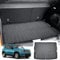 CDEFG Kompatibel mit Jeep Renegade BU/FIAT 500X 2015-2023 2024 Kofferraumwanne TPE Kofferraummatte Wasserdicht Anti-Staub Wanne Car Cargo Trunk Tray Auto Renegade Zubehör