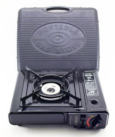 Nature's Quest Deluxe Portable Gas Butane Stove with Free Case